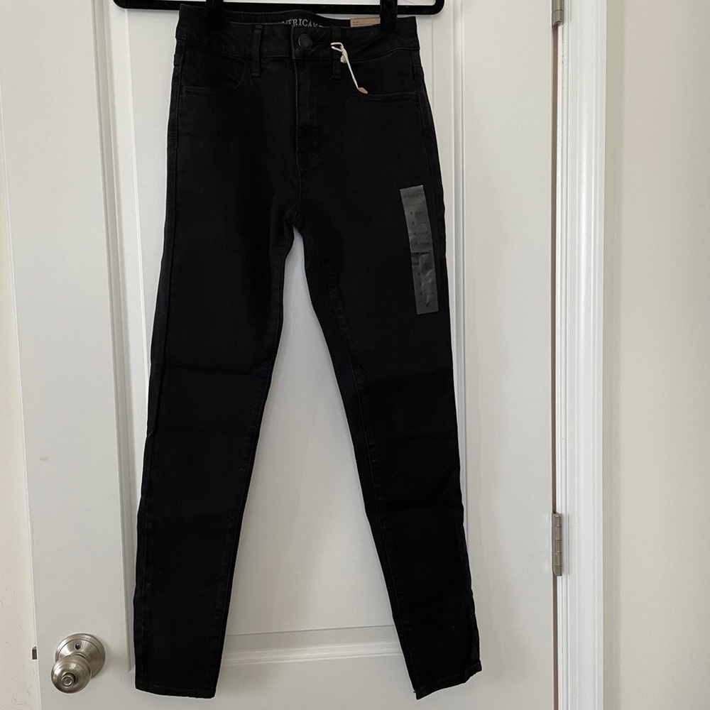 Black Hi-Rise Jegging